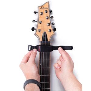 Application on a guitar