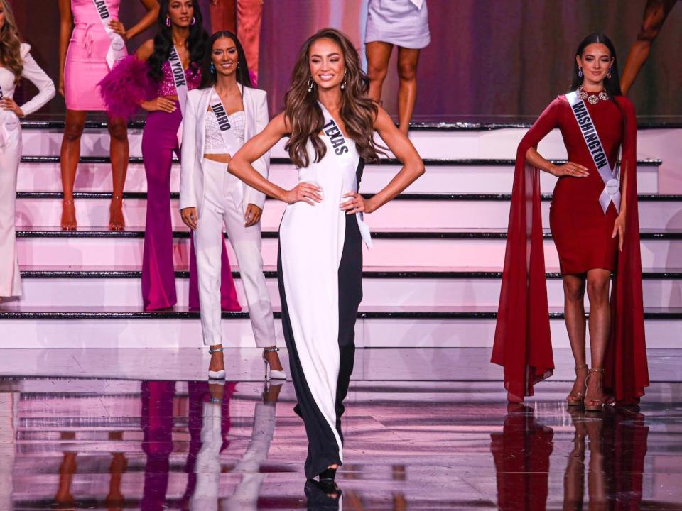 Miss Texas R'Bonney Gabriel during Miss USA 2022