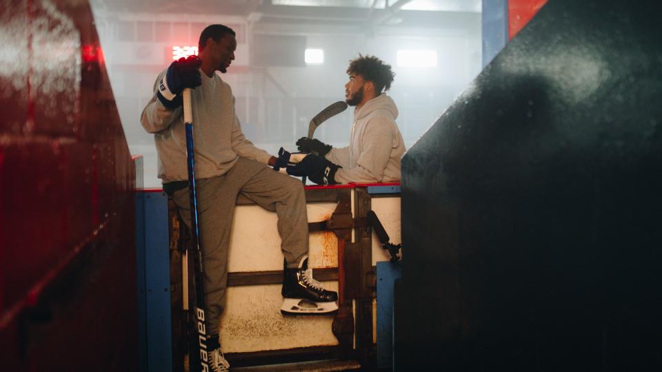Black Ice, premiering this week at the Toronto International Film Festival, shines a light on the struggles of racialized players in hockey and the efforts made to enact social change in the sport. (UNINTERRUPTED)