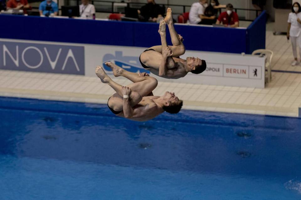 Mit dem letzten Sprung! Hausding und Rüdiger holen Bronze