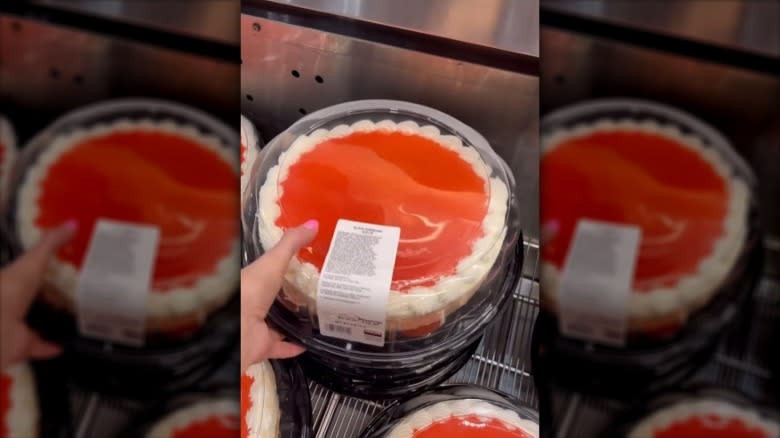 Costco guava cheesecake