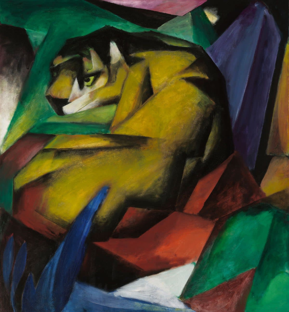 Tiger by Franz Marc, 1912 ( )