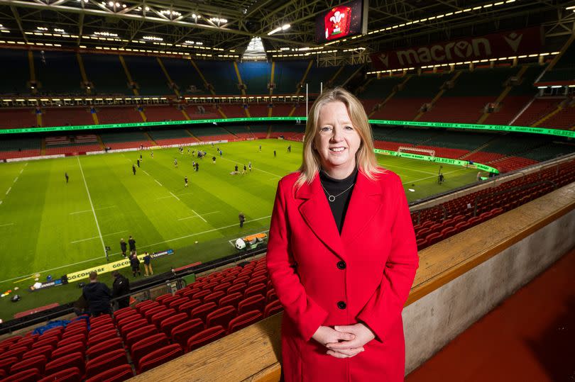 WRU CEO Abi Tierney