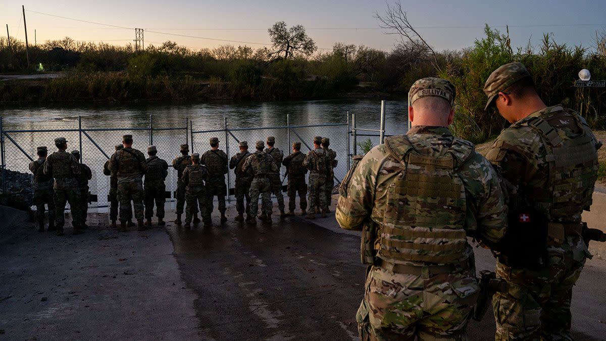 A rumor said that some of the 25 Republican governors who signed a joint statement of solidarity with Texas and Governor Greg Abbott had sent new deployments in January 2024 of state National Guard service members to Texas to aid with security along the Southern border. 