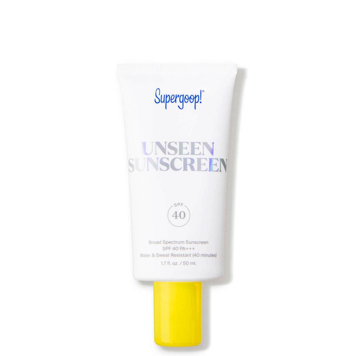 <p><a href="https://go.redirectingat.com?id=74968X1596630&url=https%3A%2F%2Fwww.dermstore.com%2Fsupergoop-unseen-sunscreen-spf-40-1.7-fl.-oz.%2F12901956.html&sref=https%3A%2F%2Fwww.womansday.com%2Frelationships%2Ffamily-friends%2Fg44931420%2Fgift-ideas-for-teen-girls%2F" rel="nofollow noopener" target="_blank" data-ylk="slk:Shop Now;elm:context_link;itc:0;sec:content-canvas" class="link rapid-noclick-resp">Shop Now</a></p><p>Unseen Sunscreen SPF 40</p><p>dermstore.com</p><p>$38.00</p>