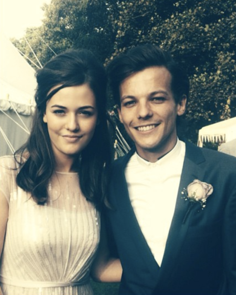 Félicité Tomlinson and brother Louis pose in a throwback photo she shared in September 2014. (Photo: via Instagram)