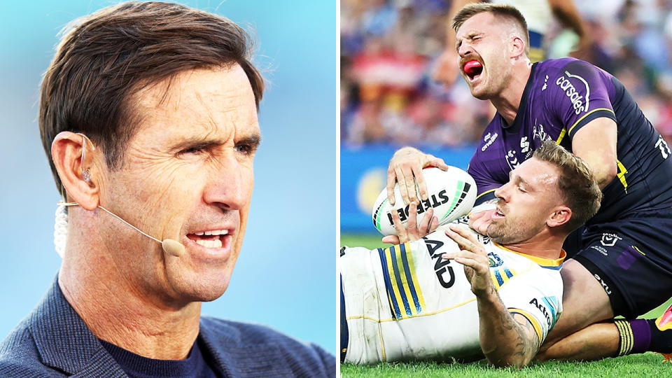 Andrew Johns and Cameron Munster.