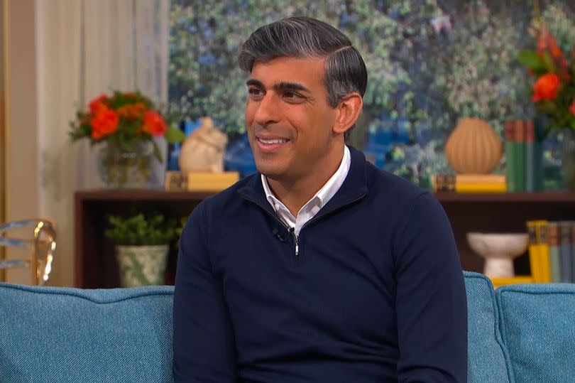 Rishi Sunak on This Morning