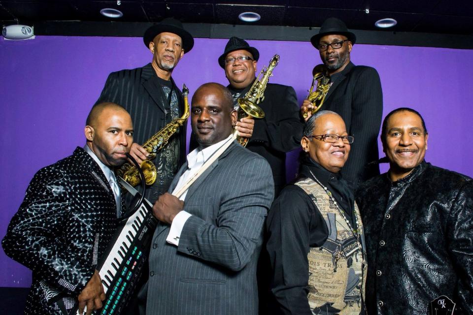 The Dayton Funk Allstars play the Broad Street Blast in Middletown on July 3.