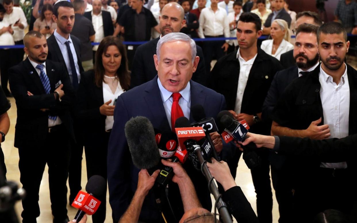 Mr Netanyahu failed to form a coalition before Wednesday's deadline - REUTERS