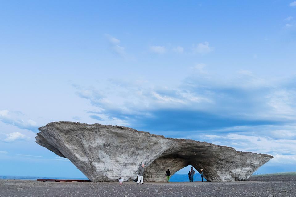 Domo, one of Ensamble’s permanent installations at the Tippet Rise Art Center in Montana.