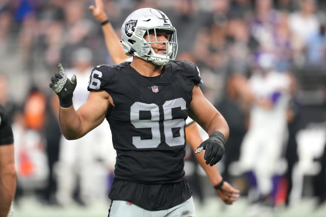 Raiders release inactive players for game vs. Cardinals