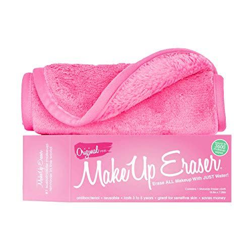 The Original MakeUp Eraser, Erase All Makeup With Just Water, Including Waterproof Mascara, Eyeliner, Foundation, Lipstick, and More (Original Pink)