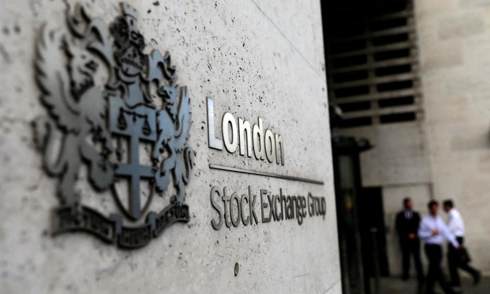 <span>Aim, run by the LSE, gives smaller companies the option to raise funds without more stringent reporting requirements.</span><span>Photograph: Neil Hall/Reuters</span>