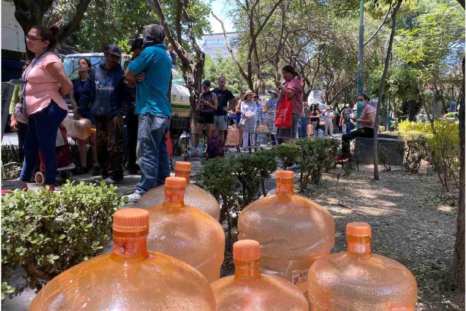 agua contaminada Benito Juárez garrafones