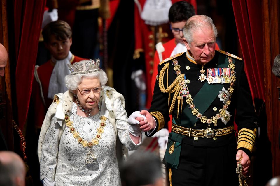 The Queen with Prince Charles (REUTERS)