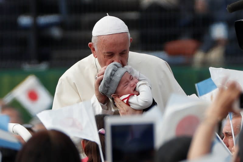 Pope Francis visits Japan