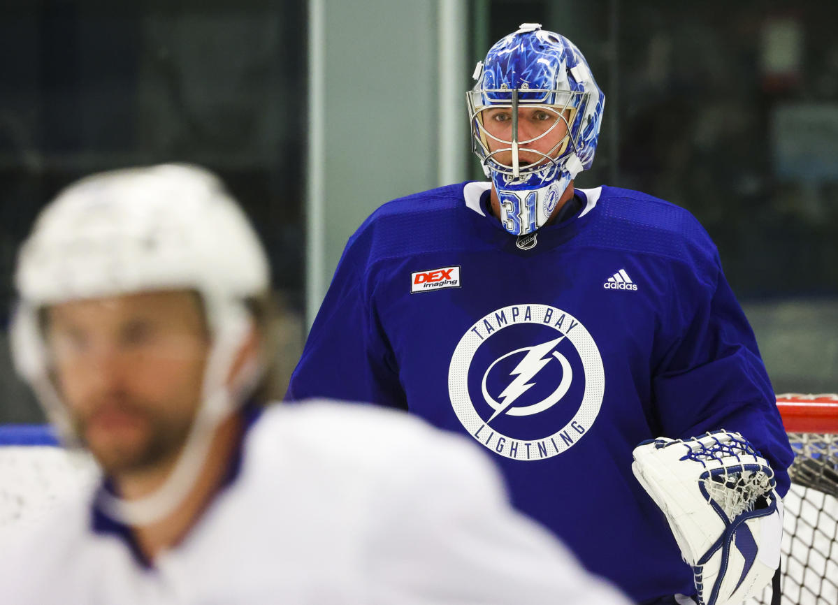 Andrei Vasilevskiy Signed Tampa Bay Lightning 2020 Stanley Cup Adidas Jersey