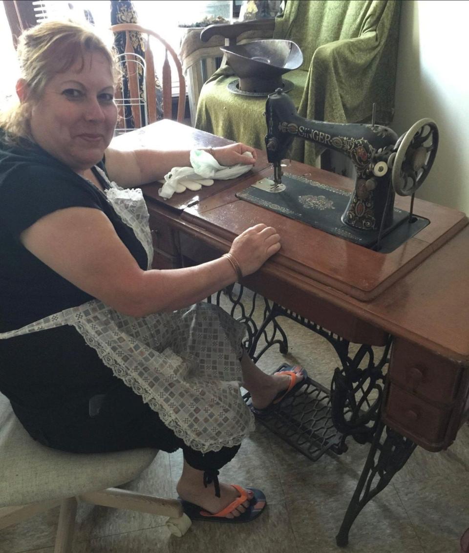 Sandra Martinez loved her sewing machine.