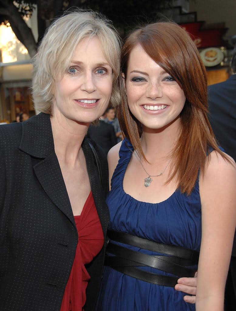 Pineapple Express Premiere LA 2008 Jane Lynch Emma Stone