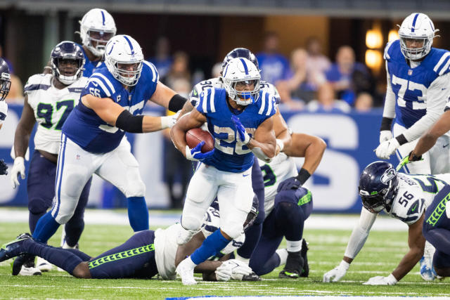 Colts RB Jonathan Taylor will look to set an NFL record tomorrow