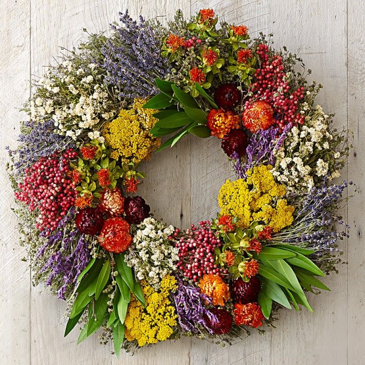 Farmers Market Herb Wreath