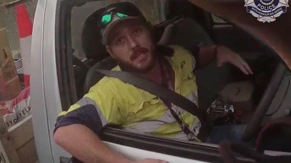 The man gave his name as Jimmy, 27, from central Queensland. Pic: Queensland Police Service