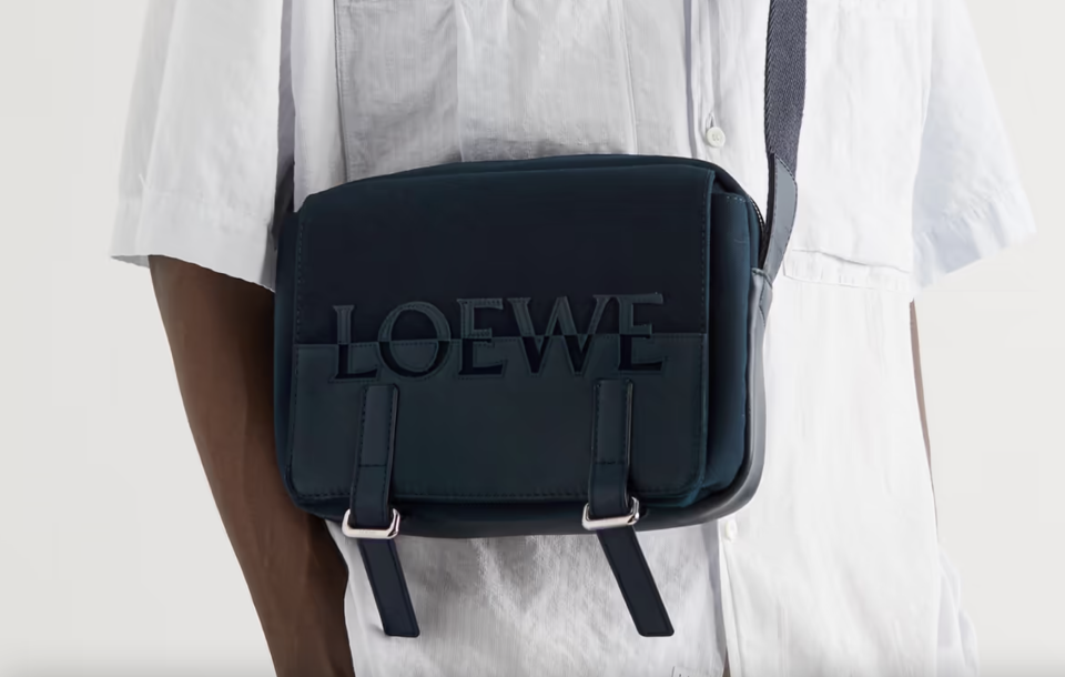 Loewe messenger bag. (PHOTO: Mr. Porter)