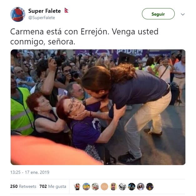 Los memes más divertidos de la unión de Carmena y Errejón para las elecciones del 26 de mayo