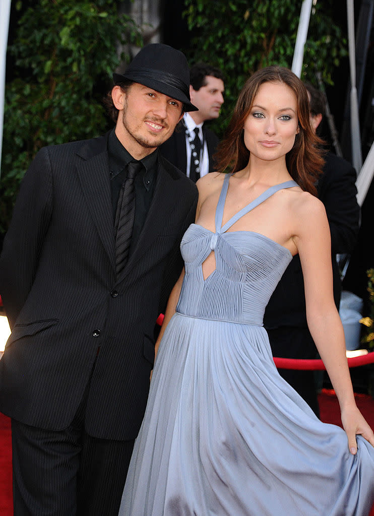 closeup of the two on the red carpet