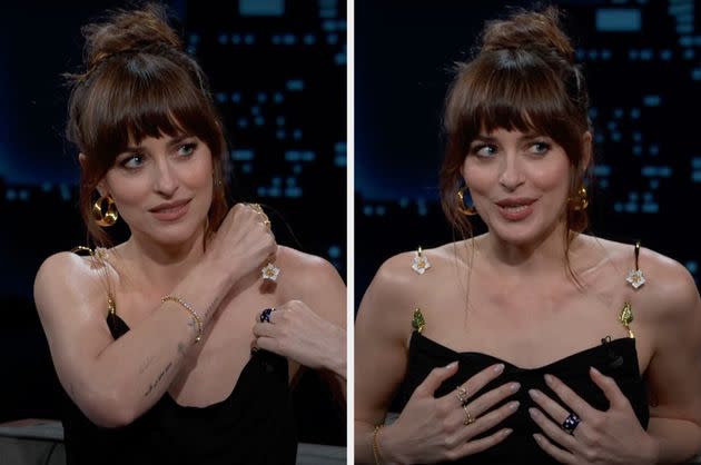 Dakota Johnson on Jimmy Kimmel Live!