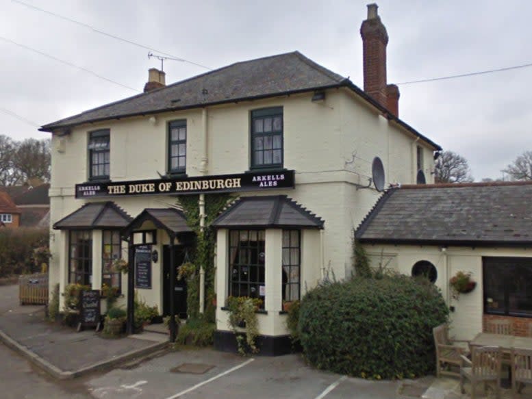 <p>The Duke of Edinburgh pub between Ascot and Windsor will toast the prince when it reopens</p> (Google)