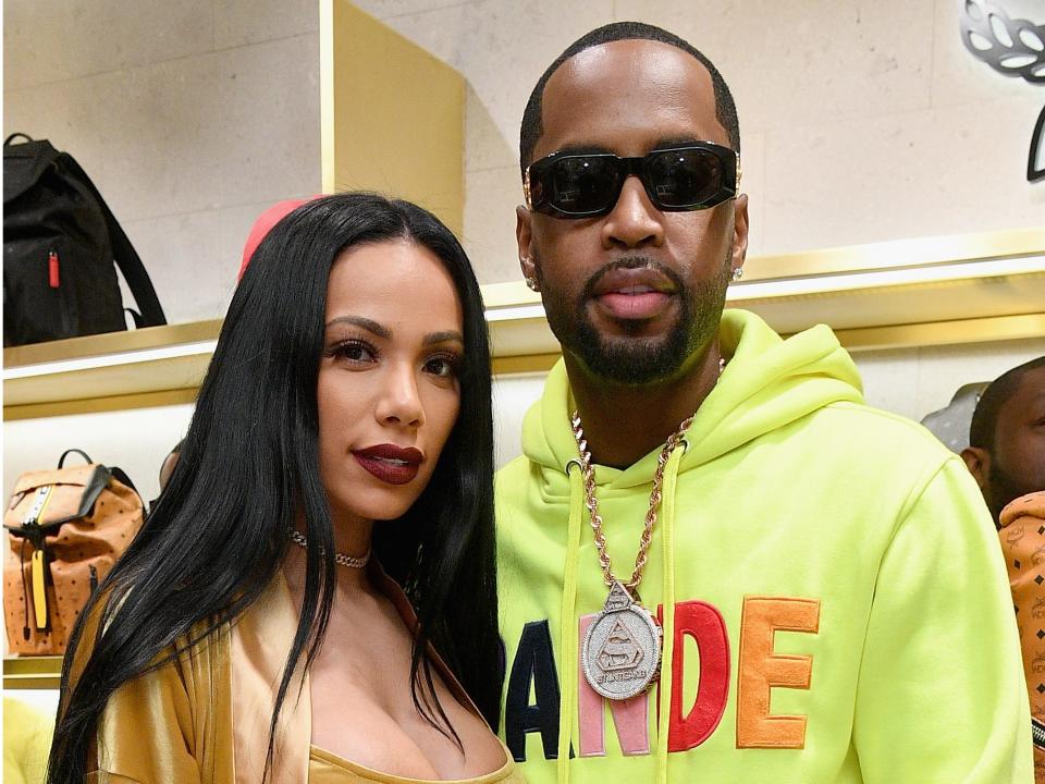 Safaree Samuels and Erica Mena