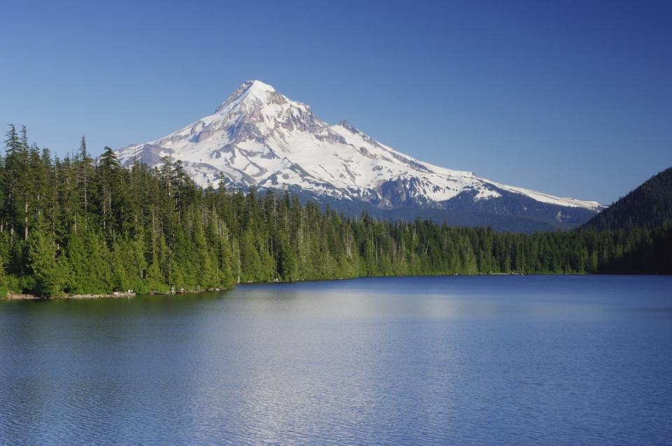 Mt. Hood, Oregon, never fails to impress.<p>Martin Ruegner/Getty Images</p>