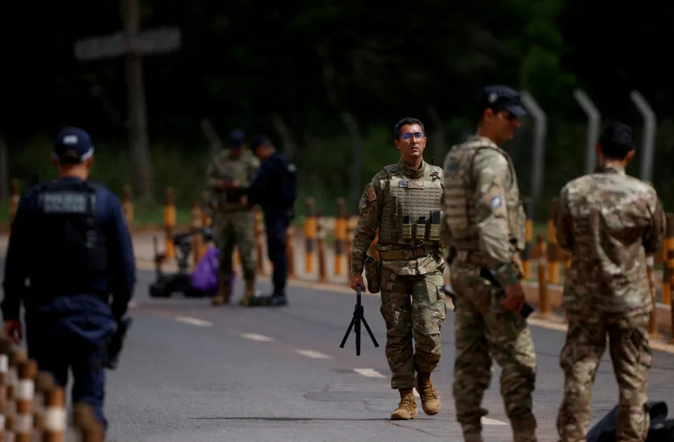 Artefato explosivo foi encontrado em Brasília (Foto: REUTERS/Adriano Machado)