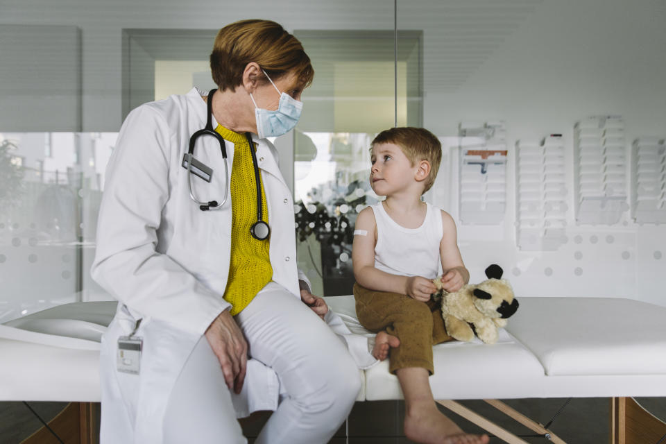 Experts say it's important for kids to keep up with their medical check-ups. (Photo: Getty Creative stock image)