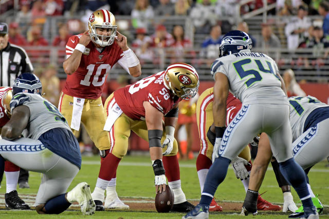 Seahawks to see more of 49ers quarterback Jimmy Garoppolo?