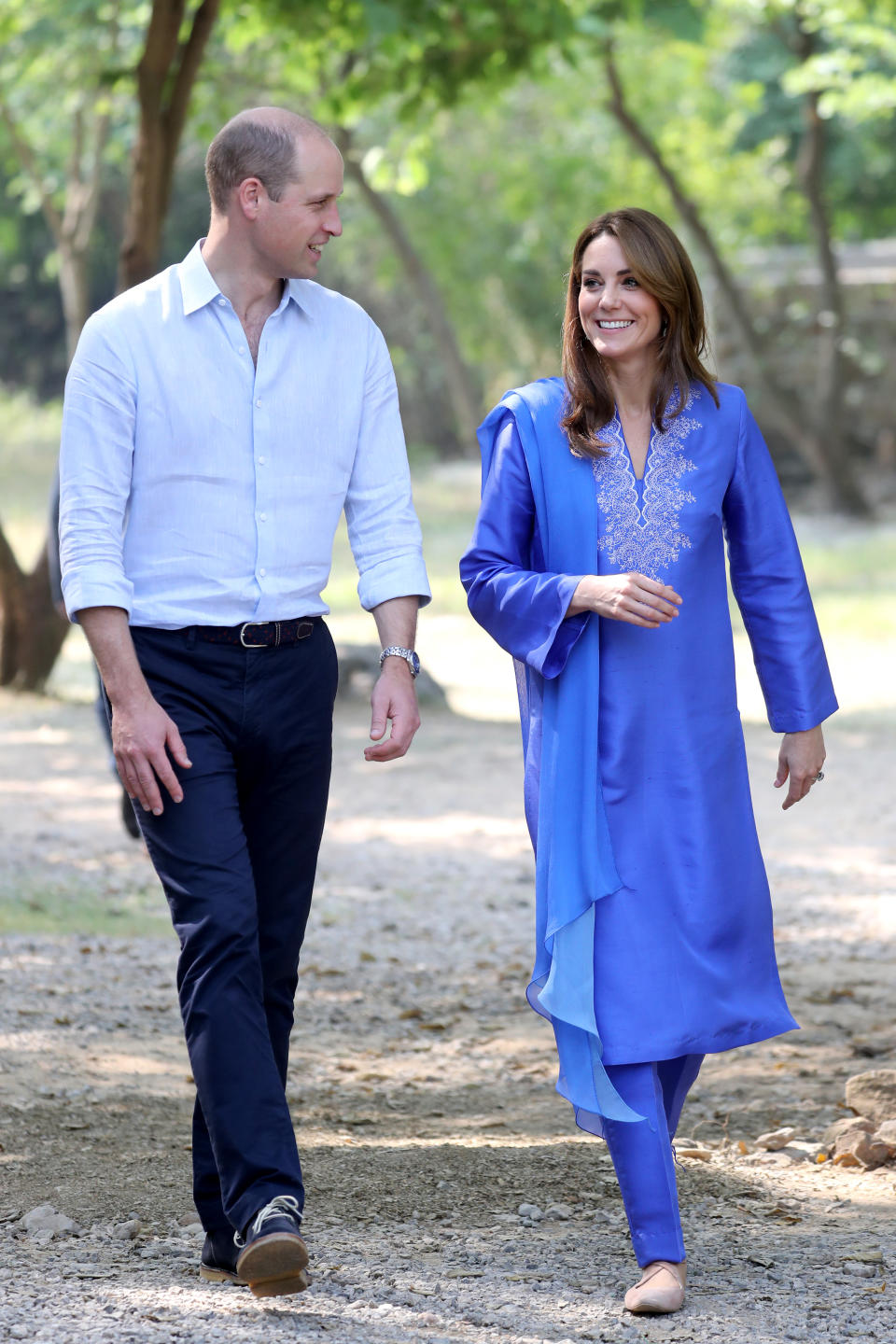 The couple's historic, five-day visit focused on strengthening ties with the nation. <em>[Photo: Getty]</em>