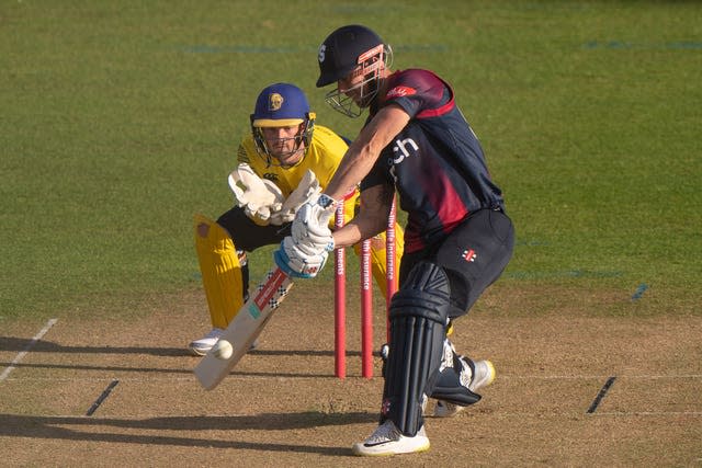 Chris Lynn starred for Northamptonshire