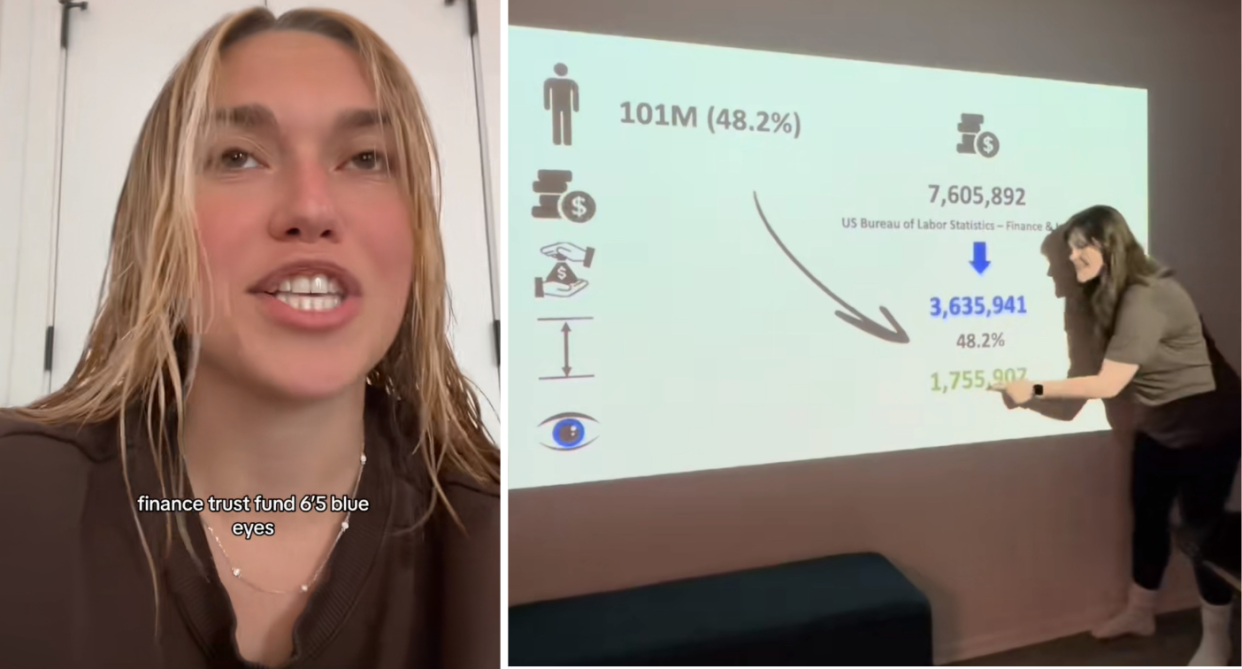 A TikToker's search for Mr. Right has been met with a hilarious mathematical reality check. Photo: TikTok