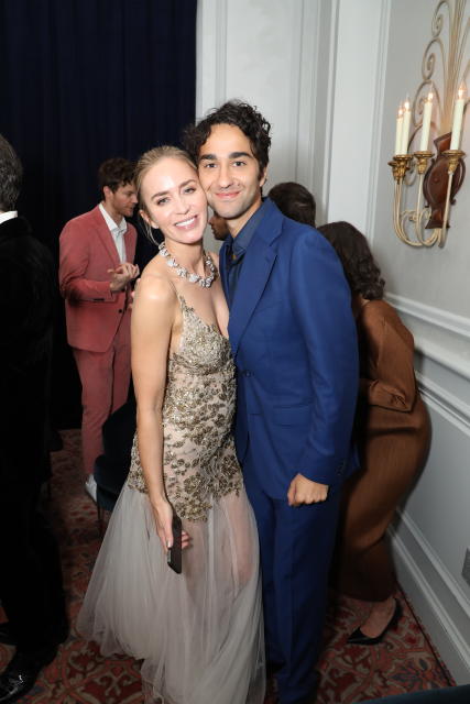 Emily Blunt and Alex Wolff