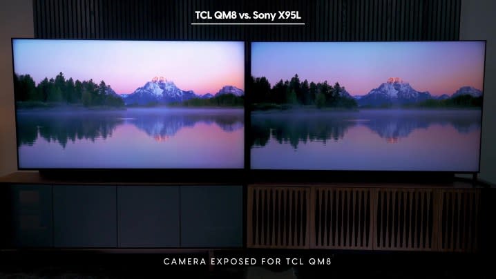 Sony Bravia X95L vs TCL QM8