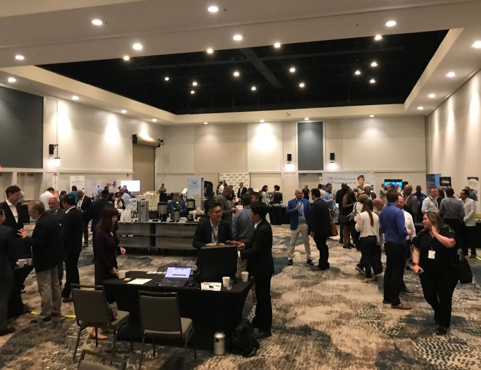In the Know: An exhibit hall was one of several rooms in use at the Caloosa Sound Convention Center in Fort Myers for the 36th annual Edison Awards held the week of April 15, 2023.