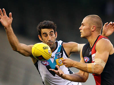 Former Port Adelaide captain Dom Cassisi made the surprise announcement that his decorated career would end with a farewell match at Adelaide Oval.