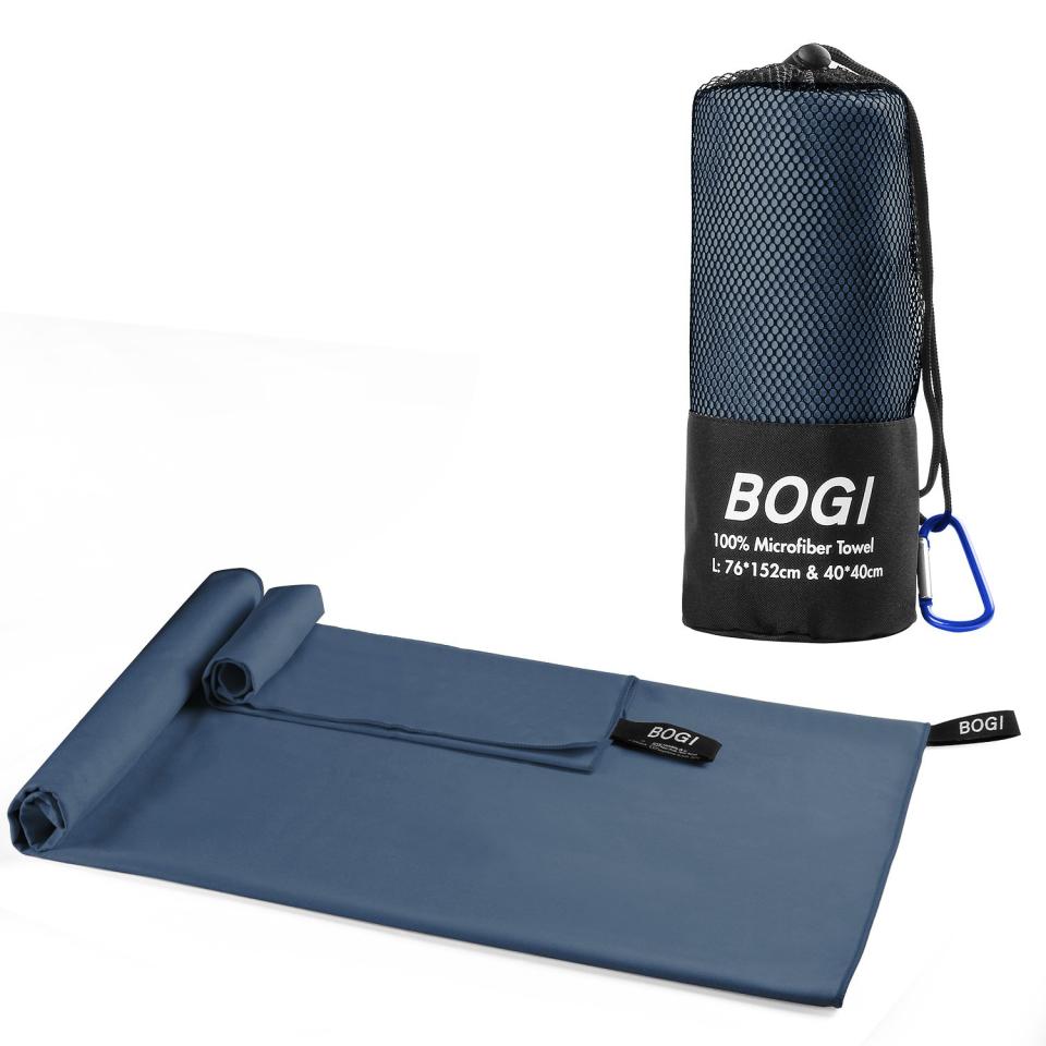 BOGI Microfiber Travel Sports Towel