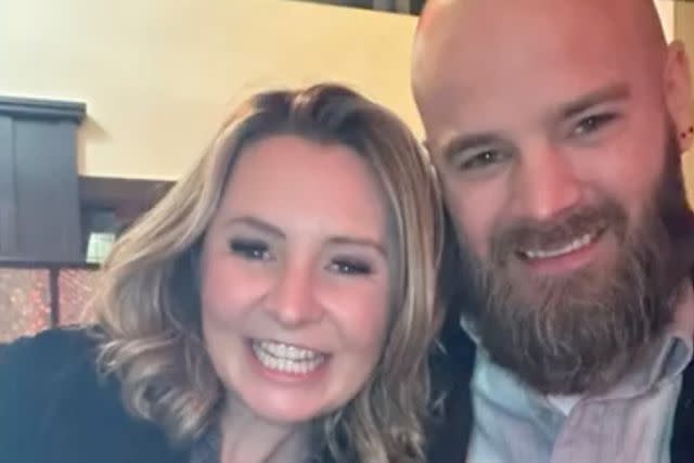 <p>Beverley Mitchell/Instagram</p> Beverly Mitchell and David Gallagher pose together at 90s Con