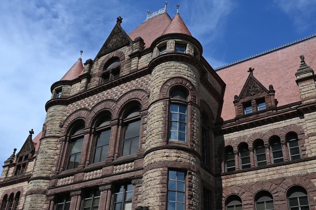 Cincinnati City Hall photographed on Wednesday, June 23, 2021.