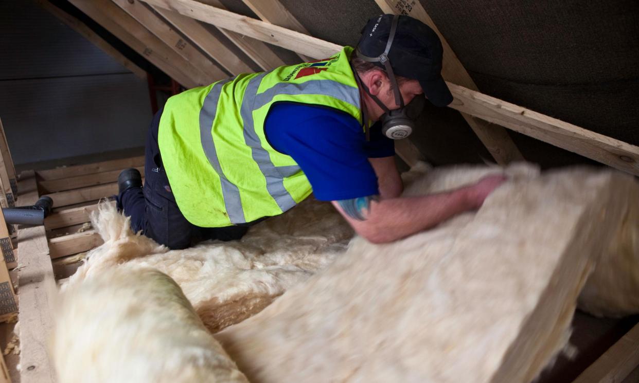 <span>The home insulation scheme is the largest single item in the green plan, with Labour having promised to spend up to £6bn a year to insulate 19m homes over a decade.</span><span>Photograph: Andrew Aitchison/Alamy</span>