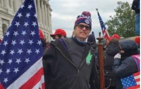 Dustin Thompson, Jan. 6 defendant, seen on Jan. 6, 2021, at the U.S. Capitol. / Credit: Government exhibit