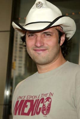 Robert Rodriguez at the New York premiere of Columbia's Once Upon a Time in Mexico